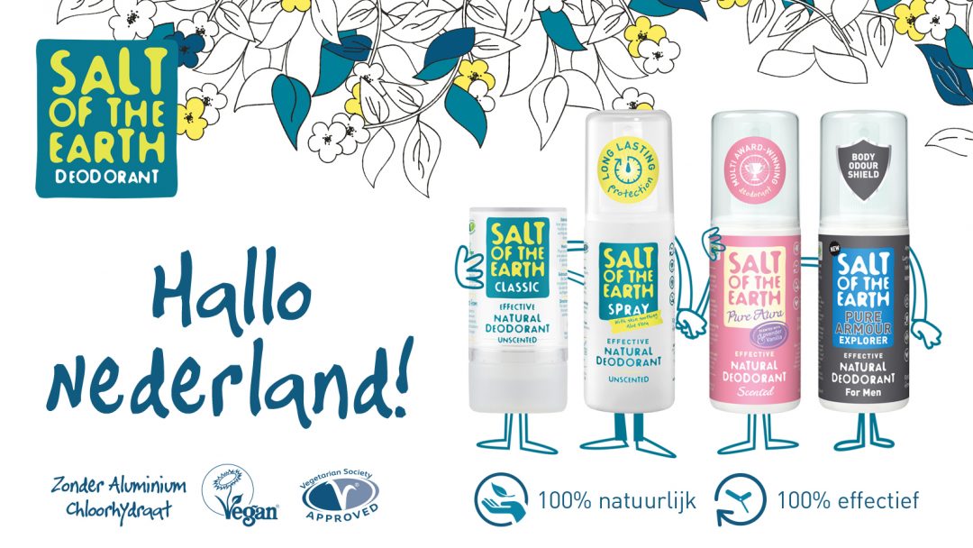 Salt of the Earth natuurlijke, chemicaliënvrije deodorant