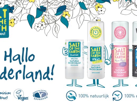Salt of the Earth natuurlijke, chemicaliënvrije deodorant