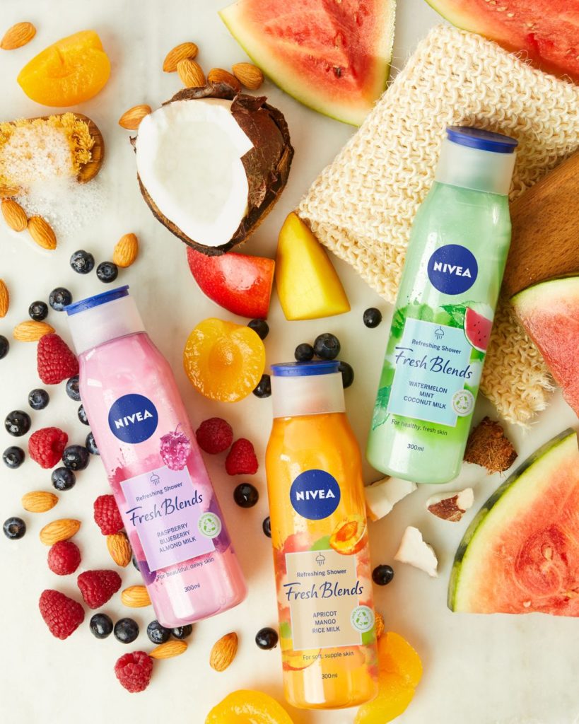 Ultieme geurbeleving in de douche met de nieuwe NIVEA Fresh Blends