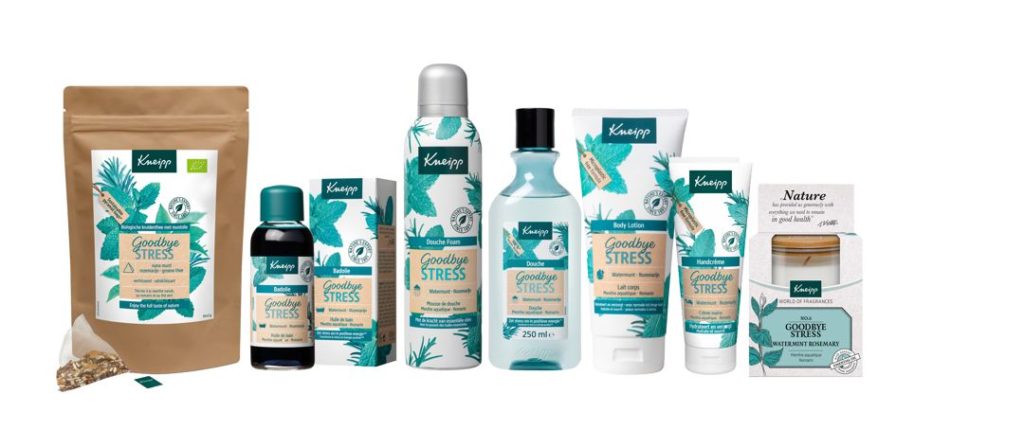 De Kneipp Goodbye Stress lijn is uitgebreid