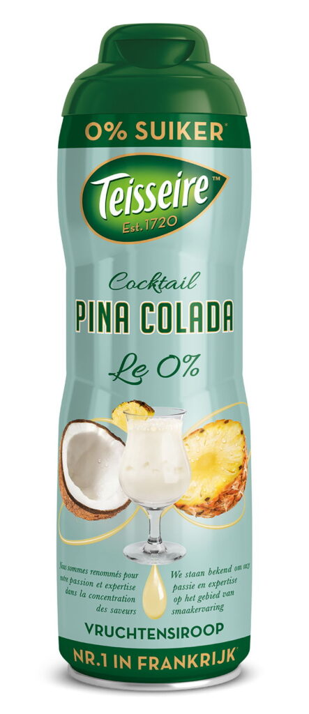 Teisseire's nieuwe siropen in Mojito en Pina Colada
