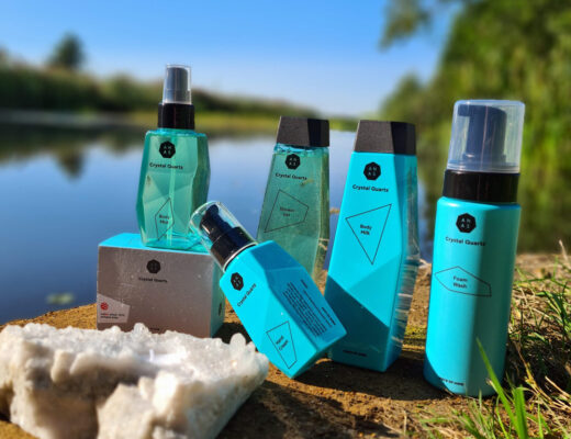 Anas crystal skincare met puur bergkristal