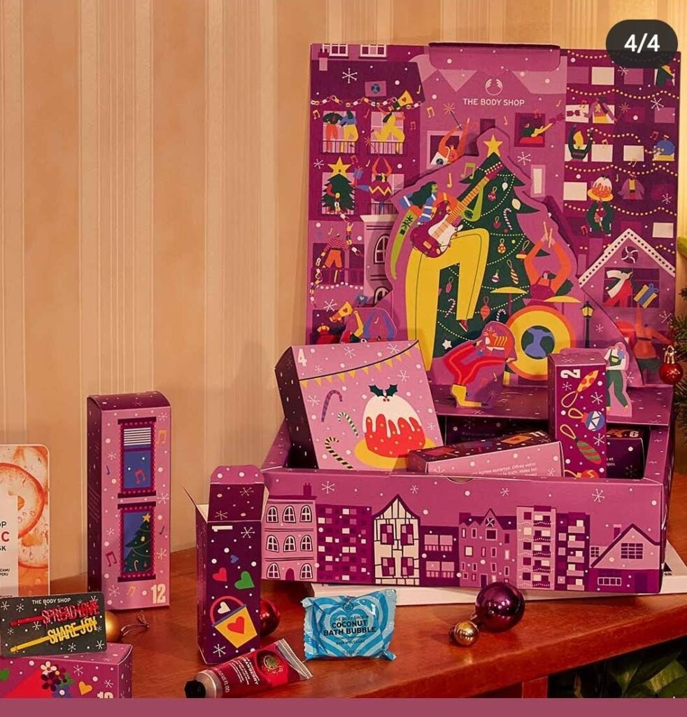 Nieuwe Adventkalenders van The Body Shop