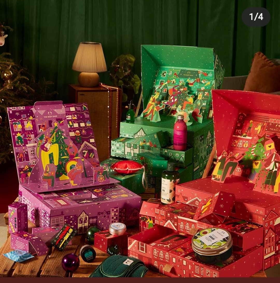 Nieuwe Adventkalenders van The Body Shop