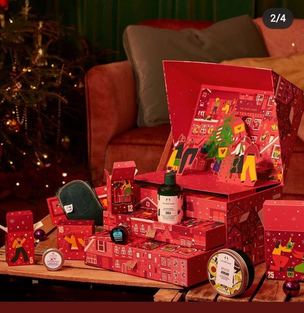 Nieuwe Adventkalenders van The Body Shop