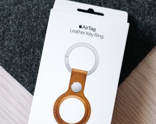Nooit meer je spullen kwijt met een airtag sleutelhanger