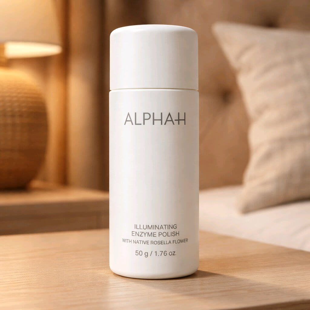 Geef je huid een glow-boost met de Alpha-H Illuminating Enzyme Polish