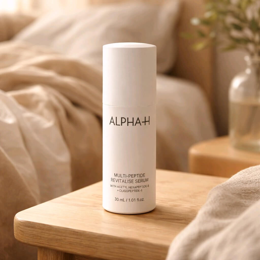 Waarom jouw huid blij wordt van het Alpha-H Multi-Peptide Revitalise Serum
